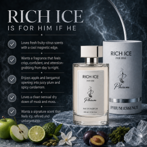 Rich Ice-3 Rich Ice perfume for men with a fresh fruity citrus character