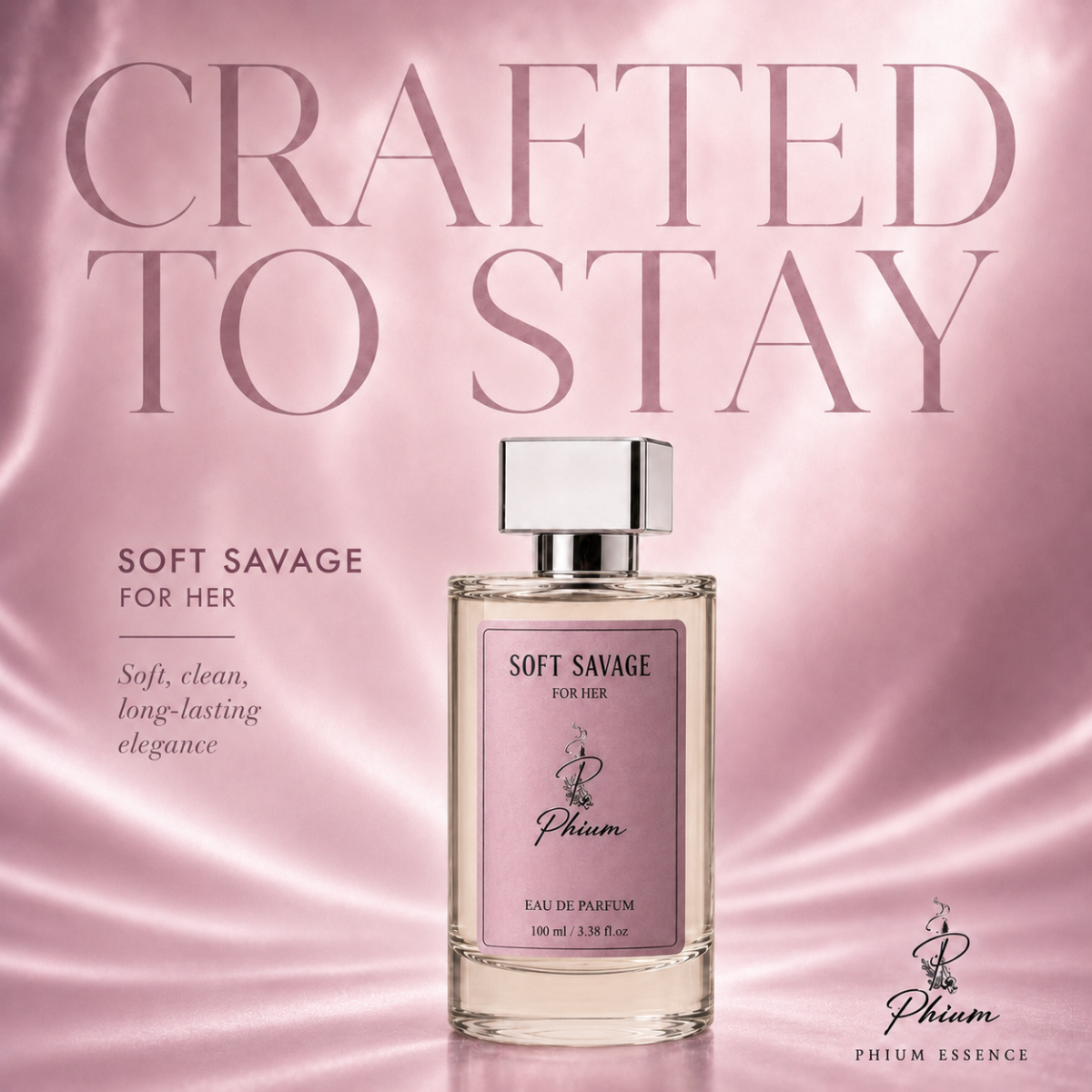 Soft Savage Eau de Parfum with soft clean long-lasting elegance