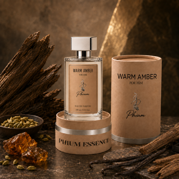Warm Amber perfume for men by PHIUM